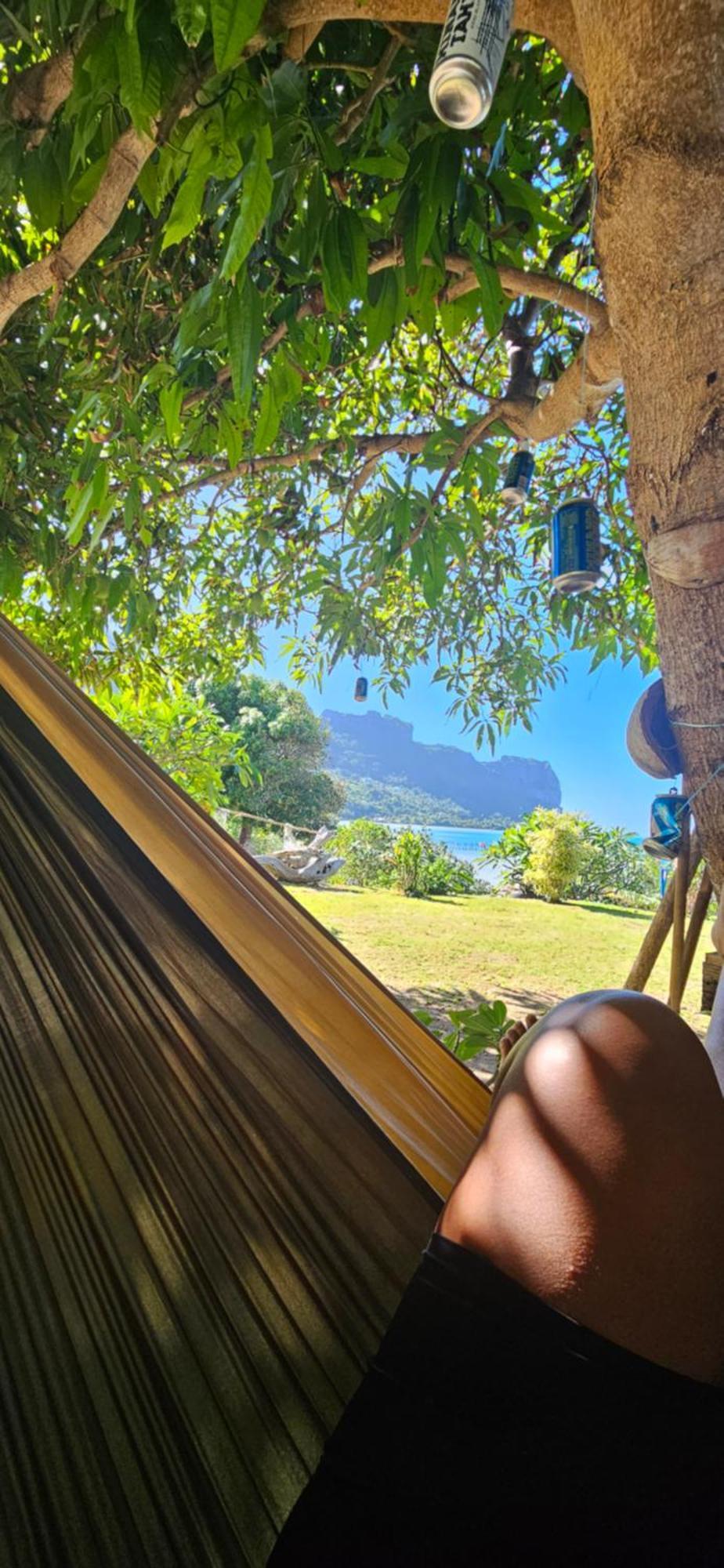 Отель Taria Camping Te-Fare-Arii Экстерьер фото